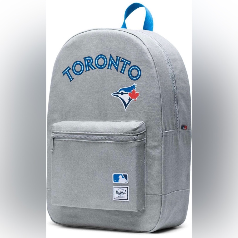 TORONTO BLUE JAYS Herschel Supply Co. MLB Packable 24.5 L Daypack Gray Blue
